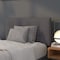 Flash Furniture Bedford Headboard, Twin Size, Gray Fabric HG-HB1704-T-DG-GG - alternate 1
